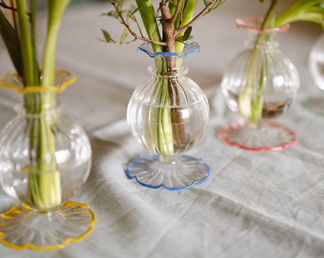 Glass Vases - Amber + Willow