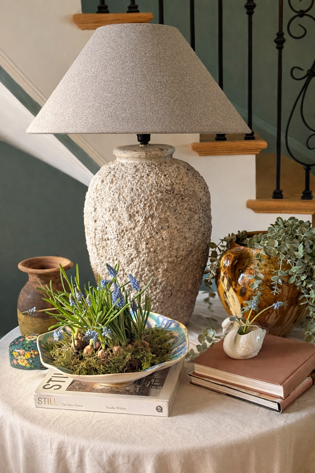 Stoneware Ruffled Bowl