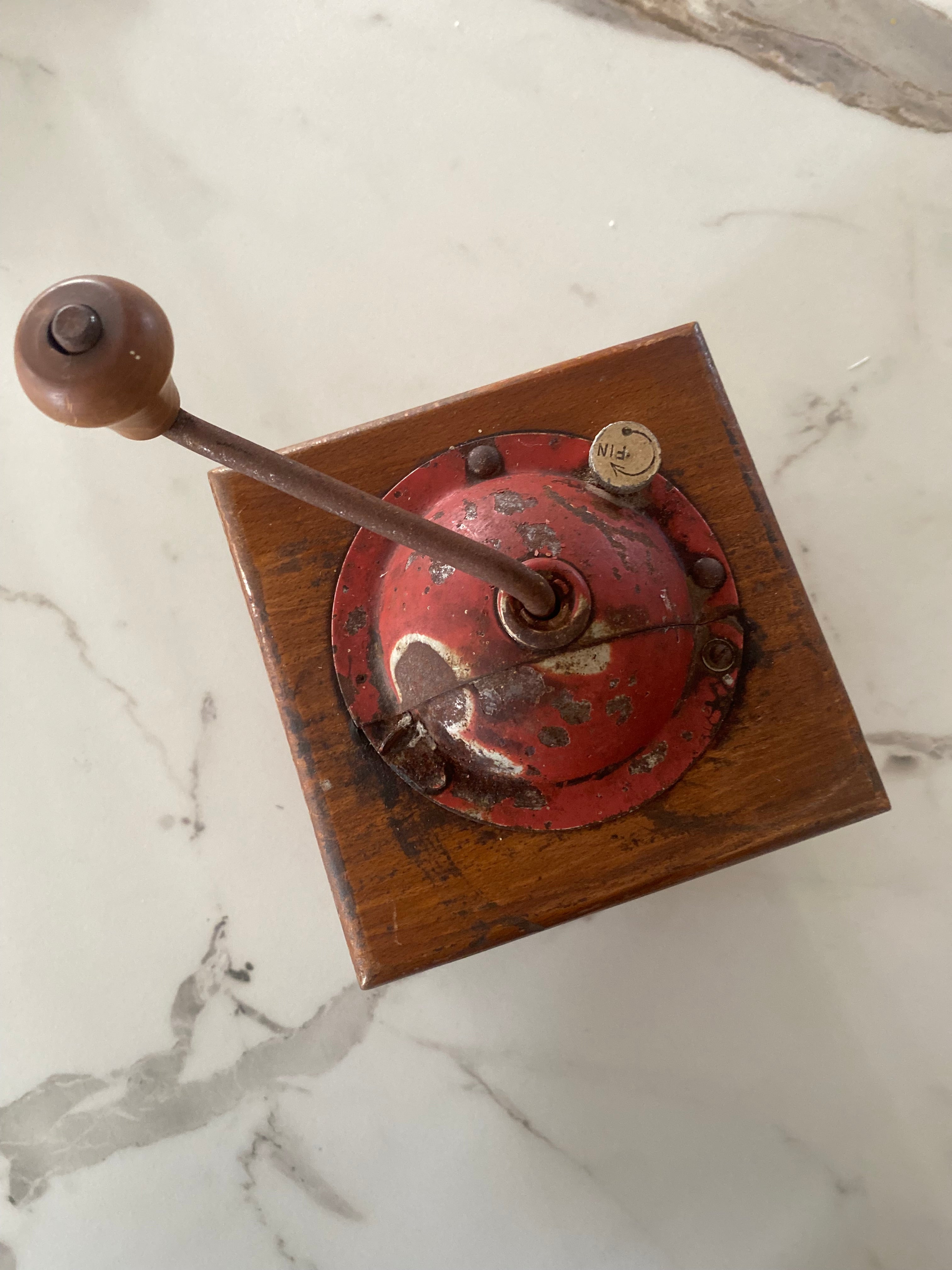 Vintage coffee grinder - Amber + Willow