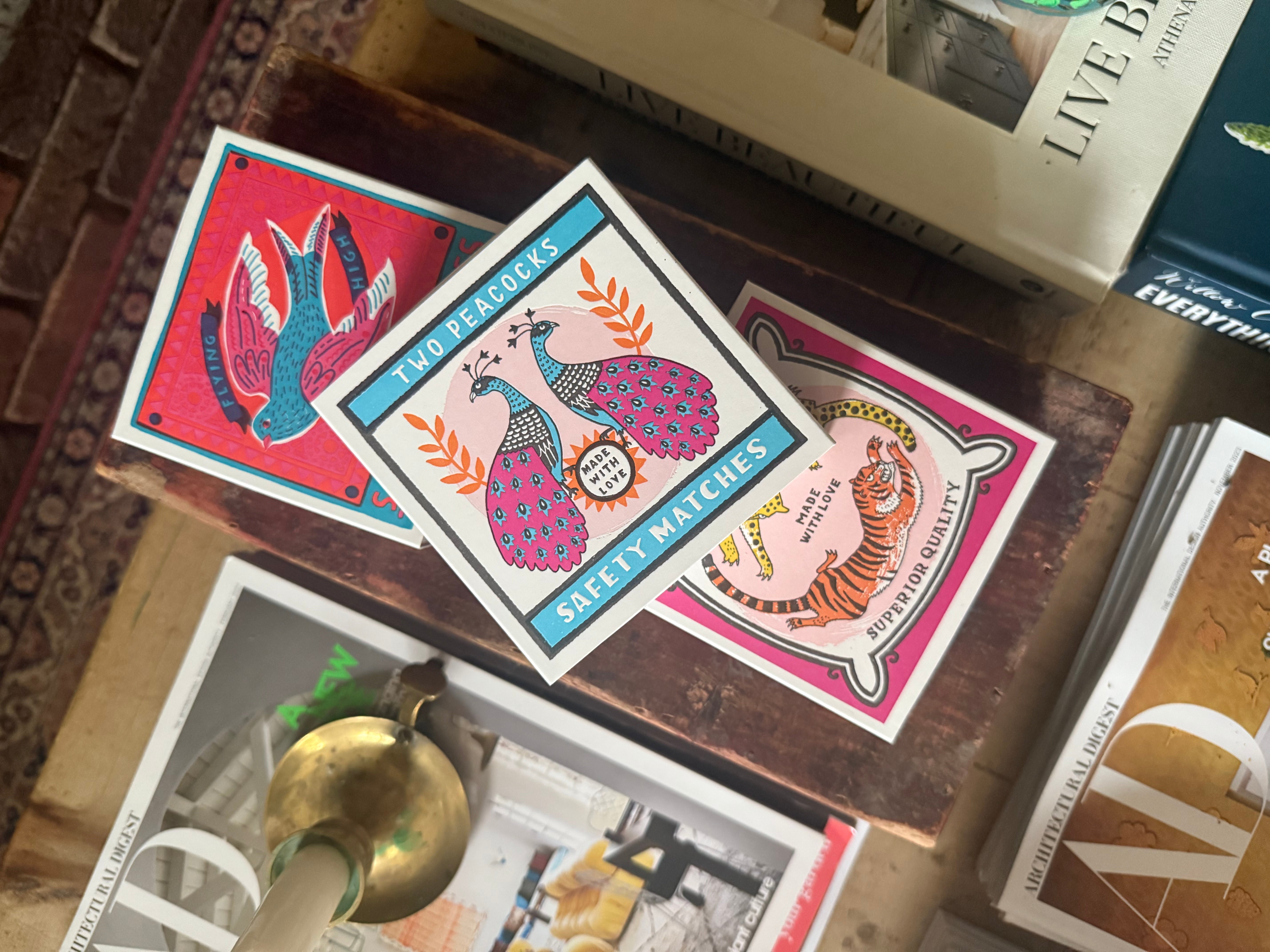 Archivist 'Two Peacocks' Matches