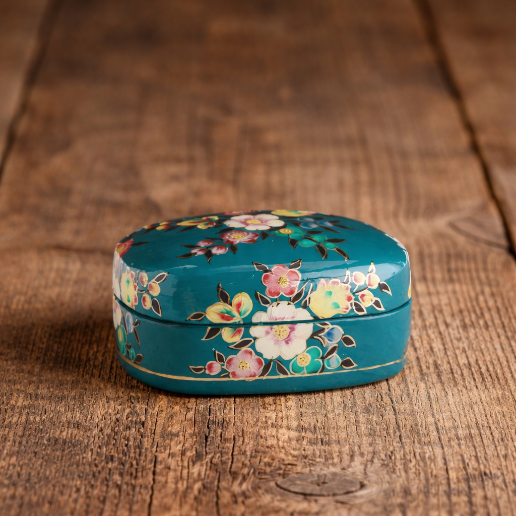 Papier-Mache Trinket Boxes