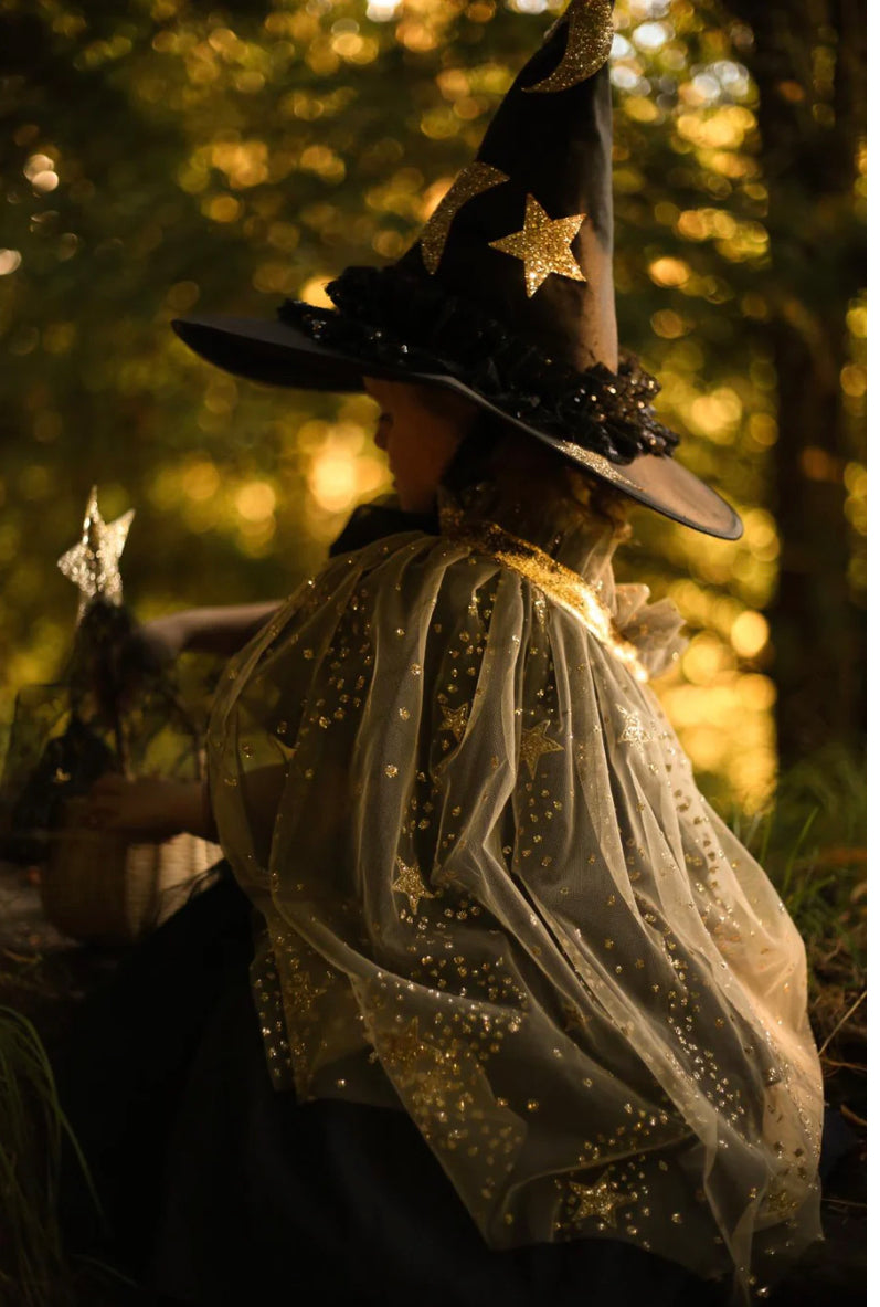 Black Velvet Witches Hat