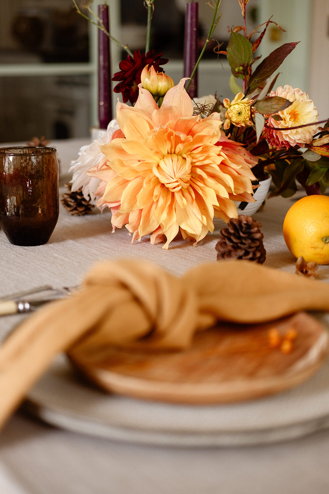 Grey Stoneware Dinner Plate