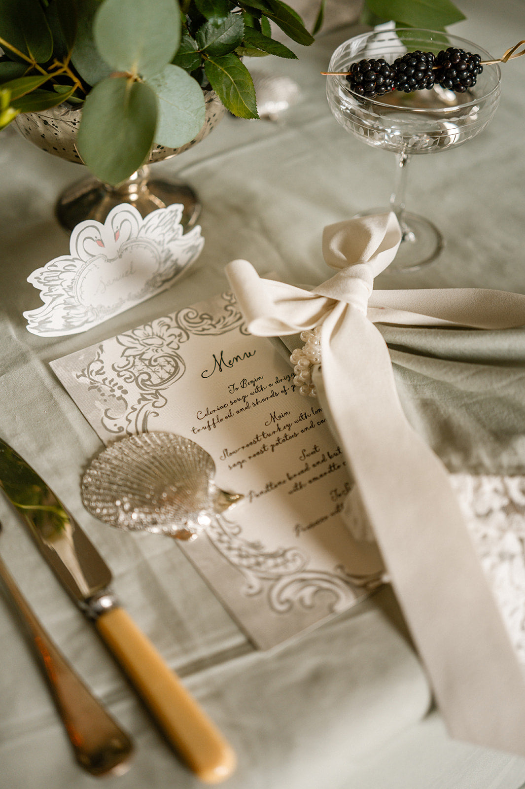 Silver Shell Appetiser Dish, Set of 4