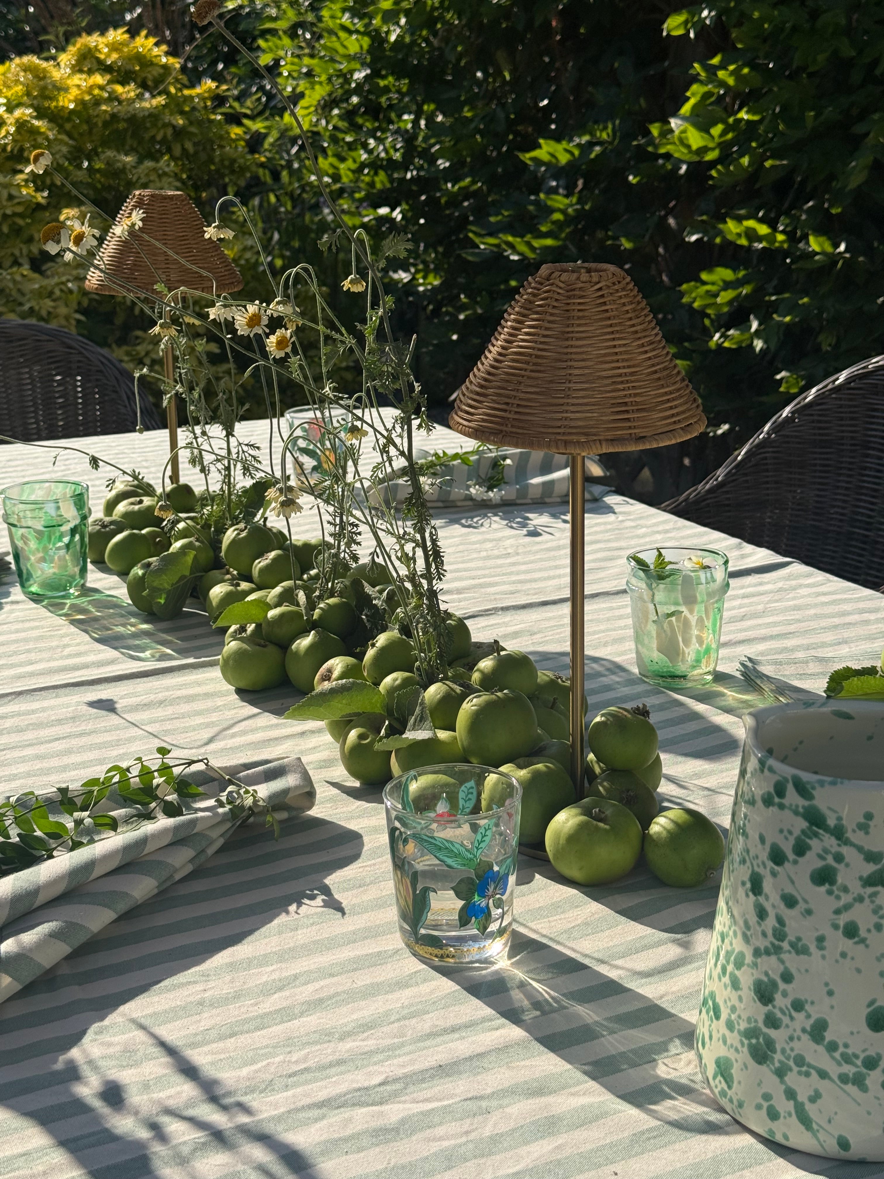 Rattan Cordless Lamp