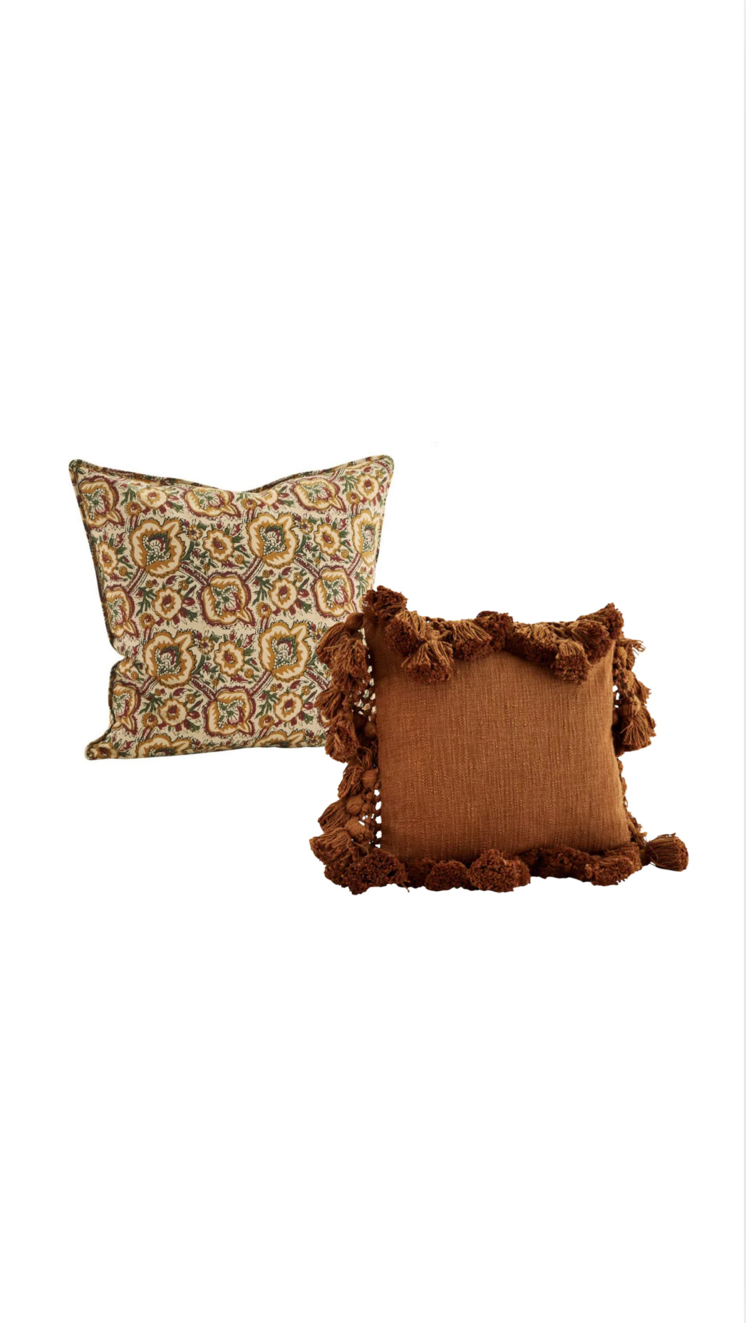 Boho Rust Cushion Set