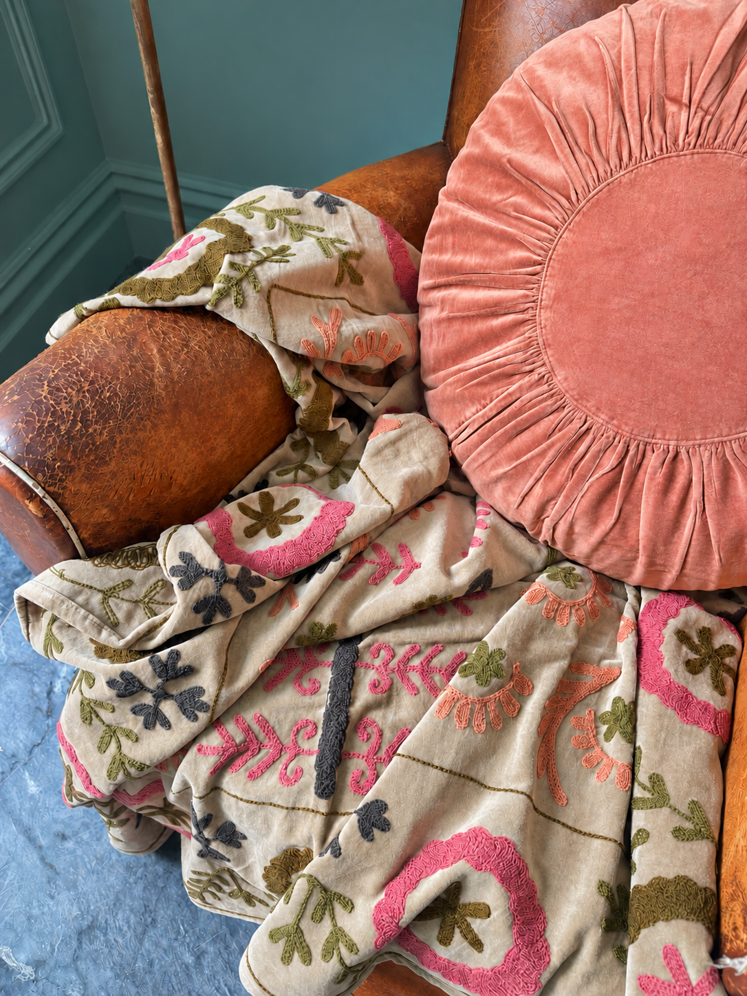 Velvet Suzani Throw