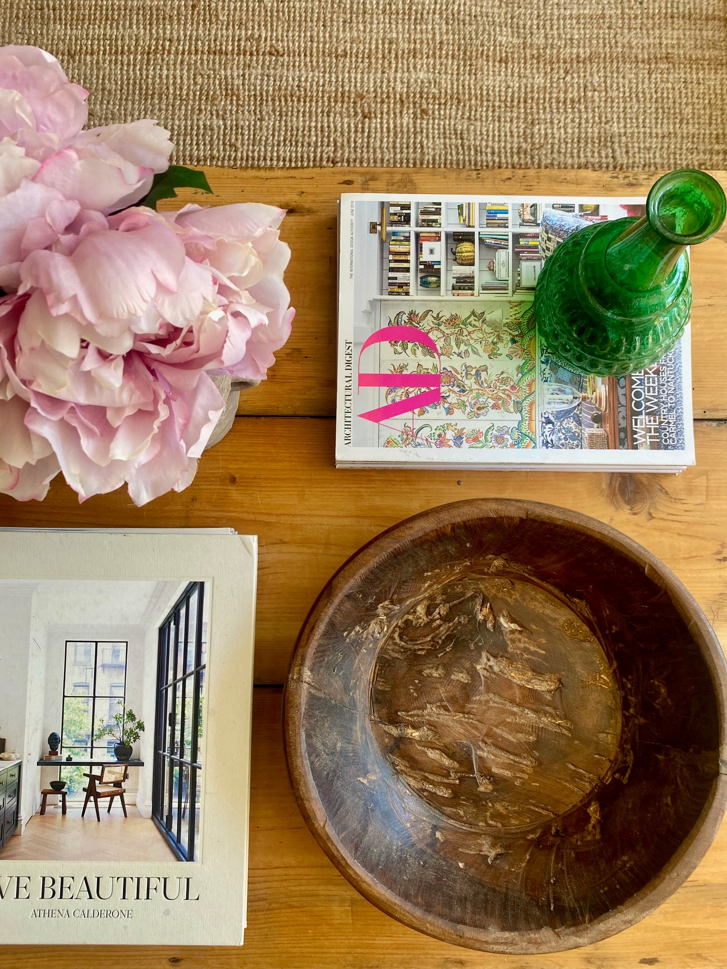 Vintage Wooden Bowls