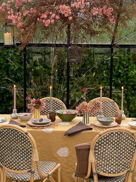 Pair of Chocolate Brown Linen Napkins