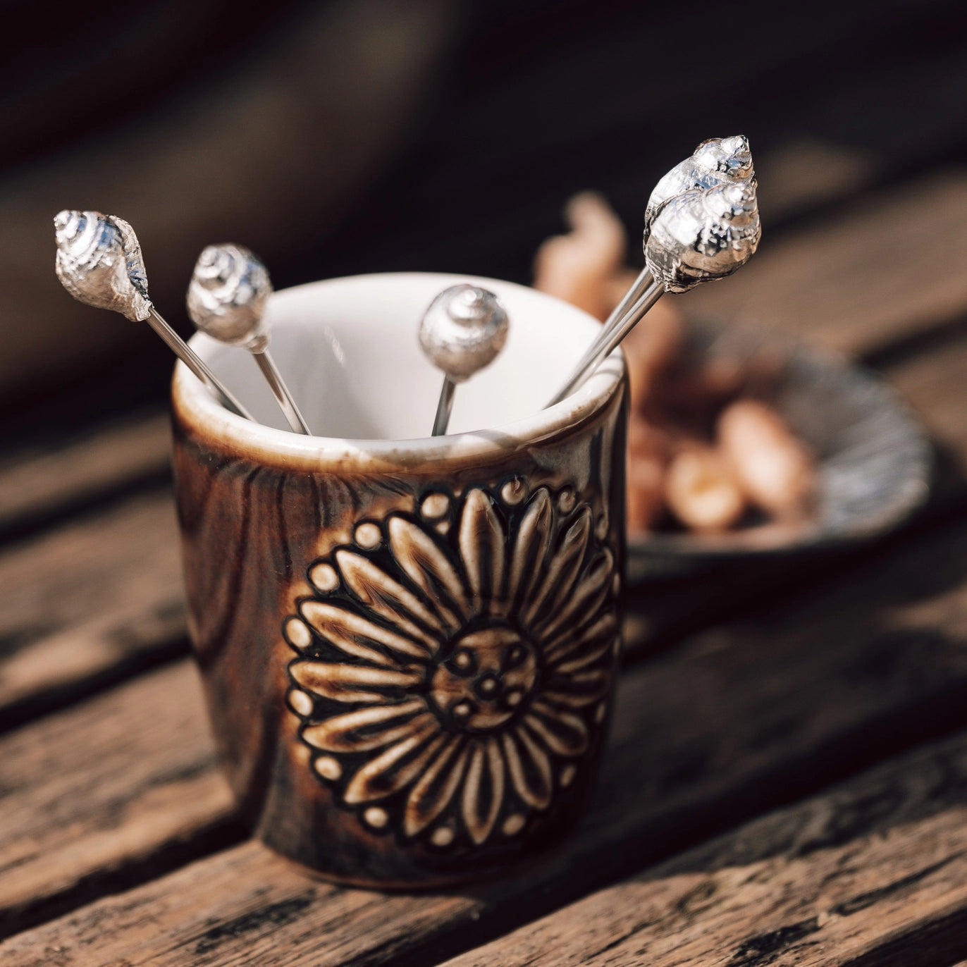 Silver Shell Tapas Sticks