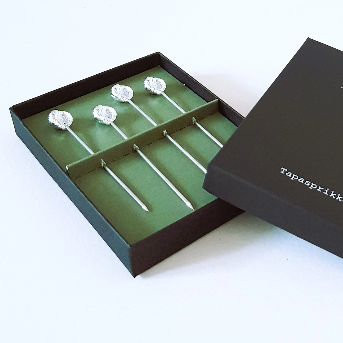 Silver Shell Tapas Sticks