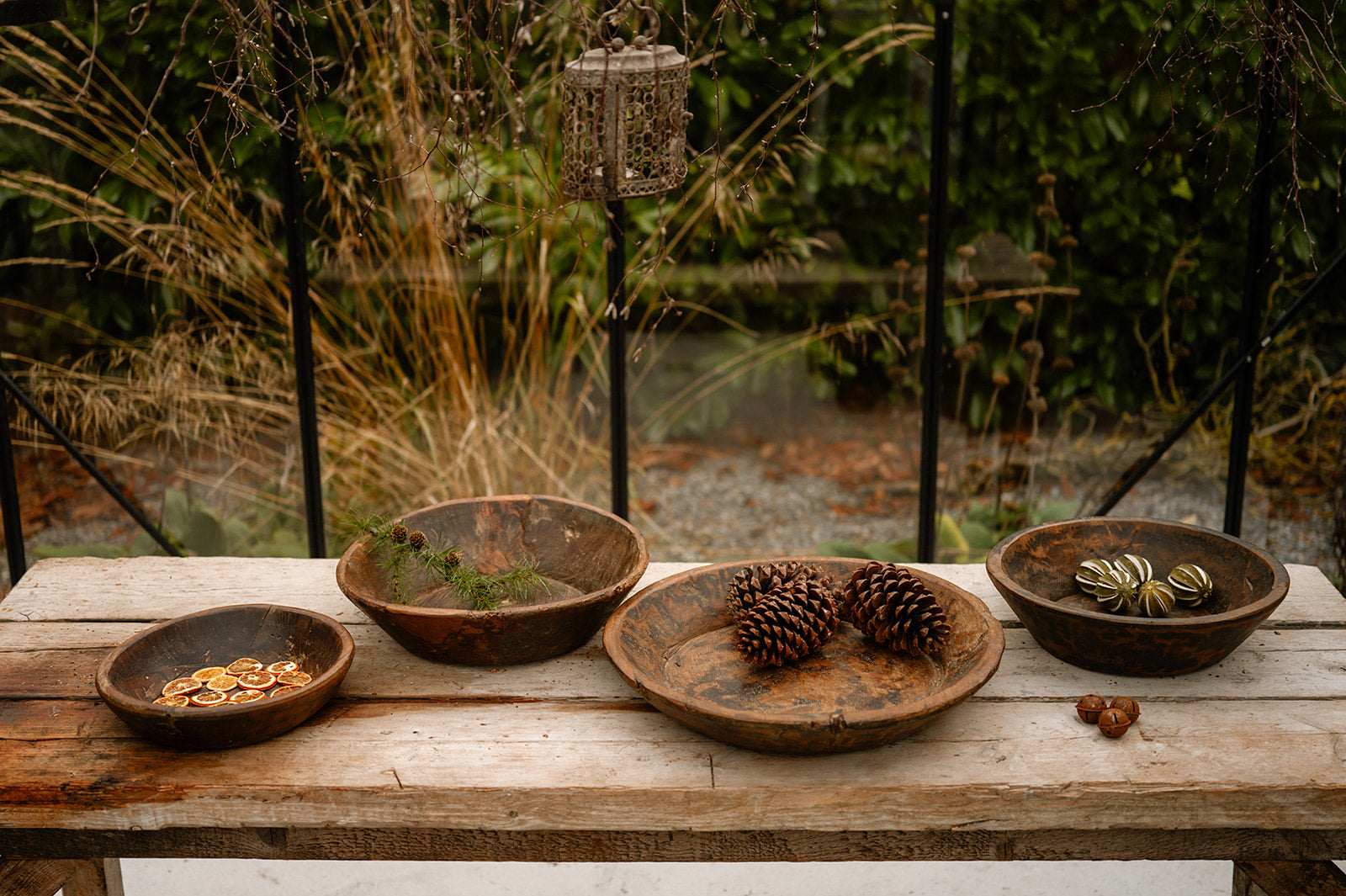 Vintage Wooden Bowls