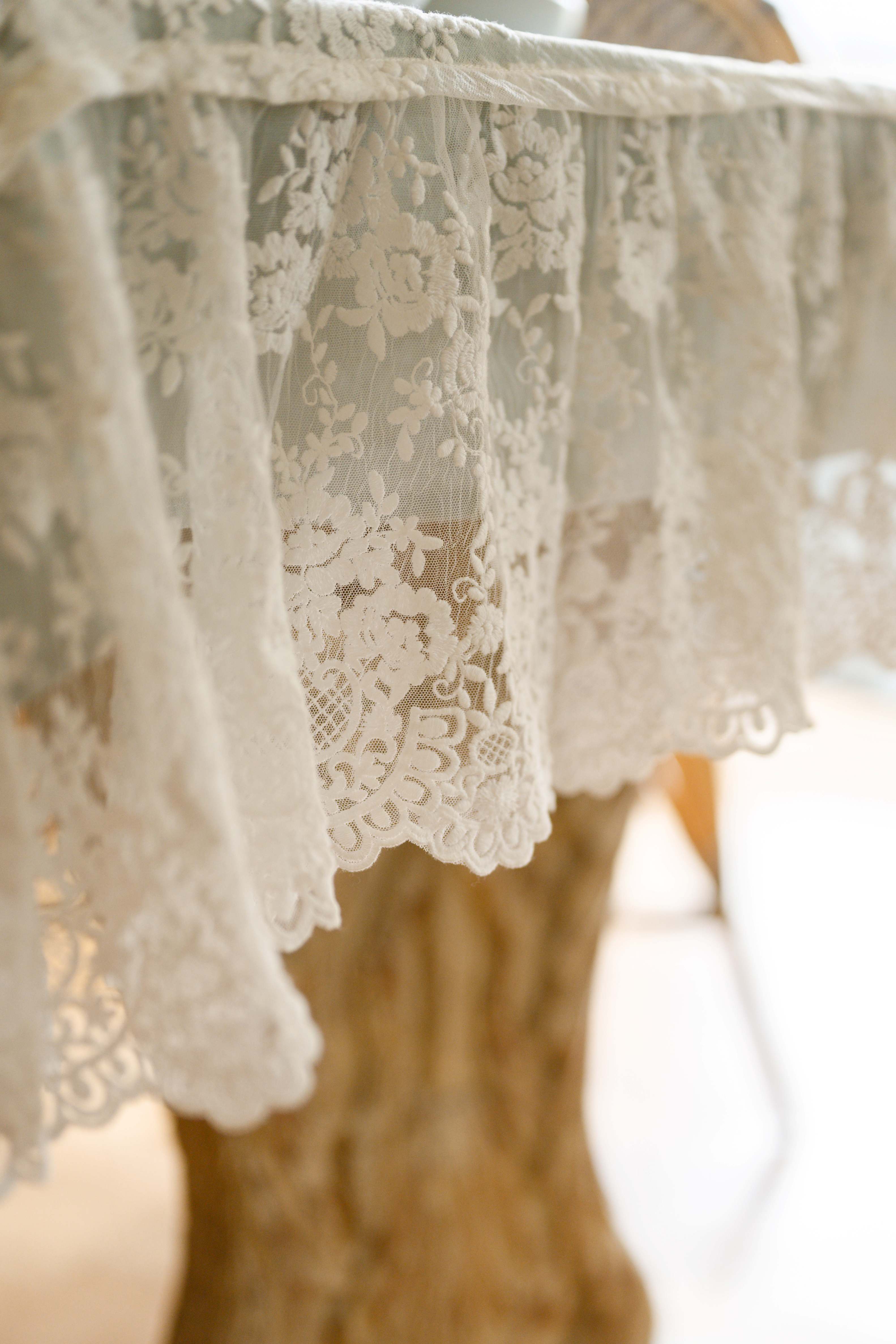Italian lace tablecloth