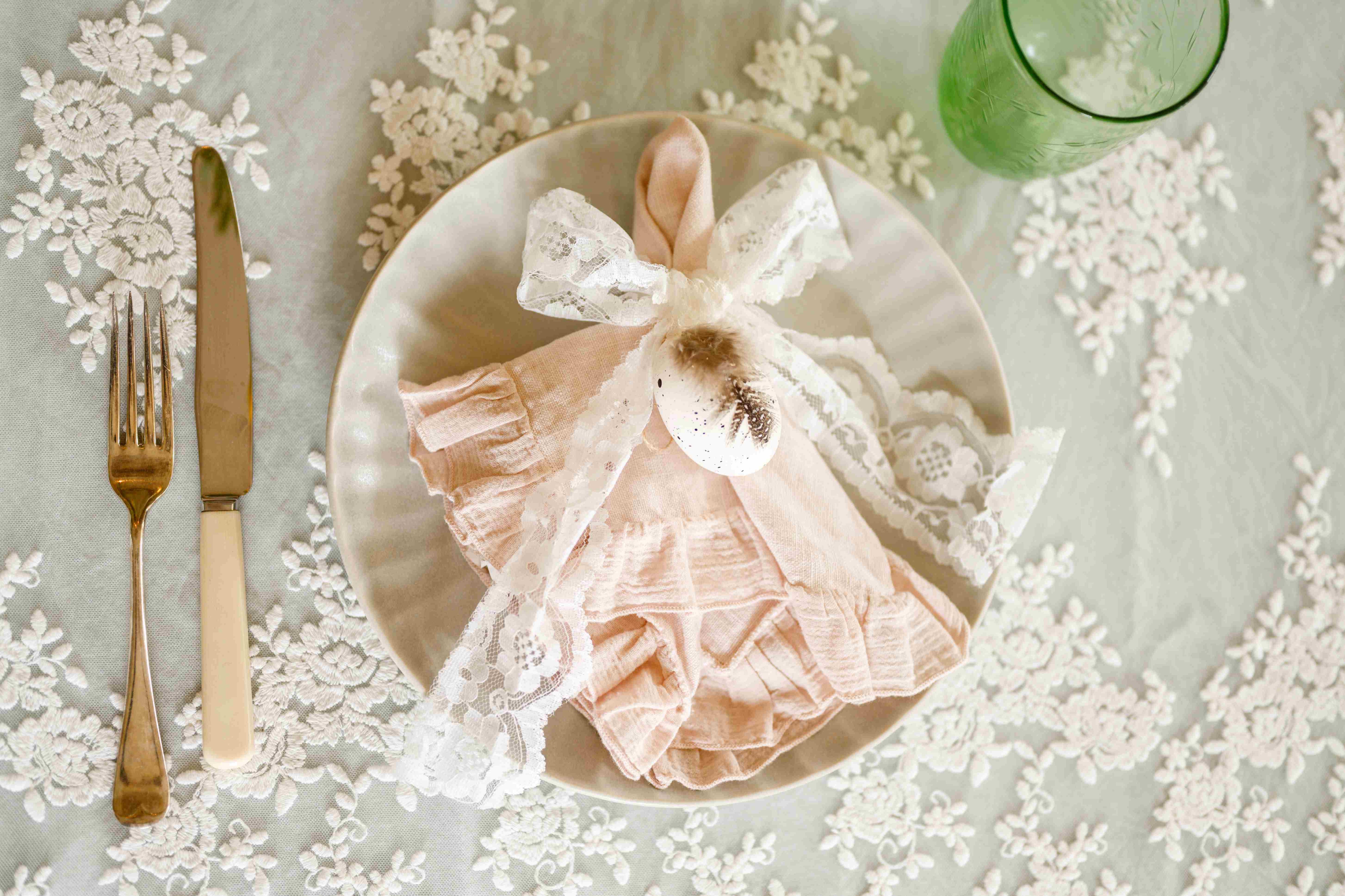 Italian lace tablecloth