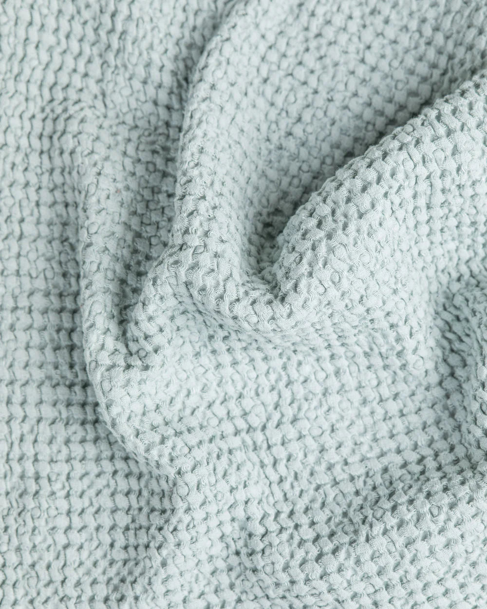 Linen Waffle Bath Towel Set