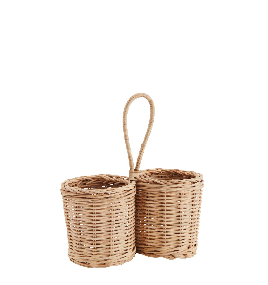 rattan bottle holder
