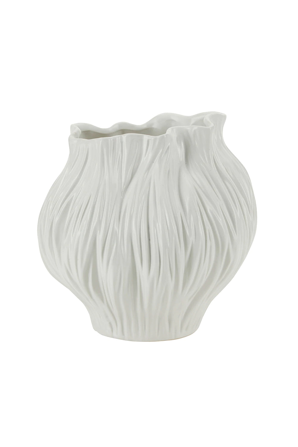 sculptural pot