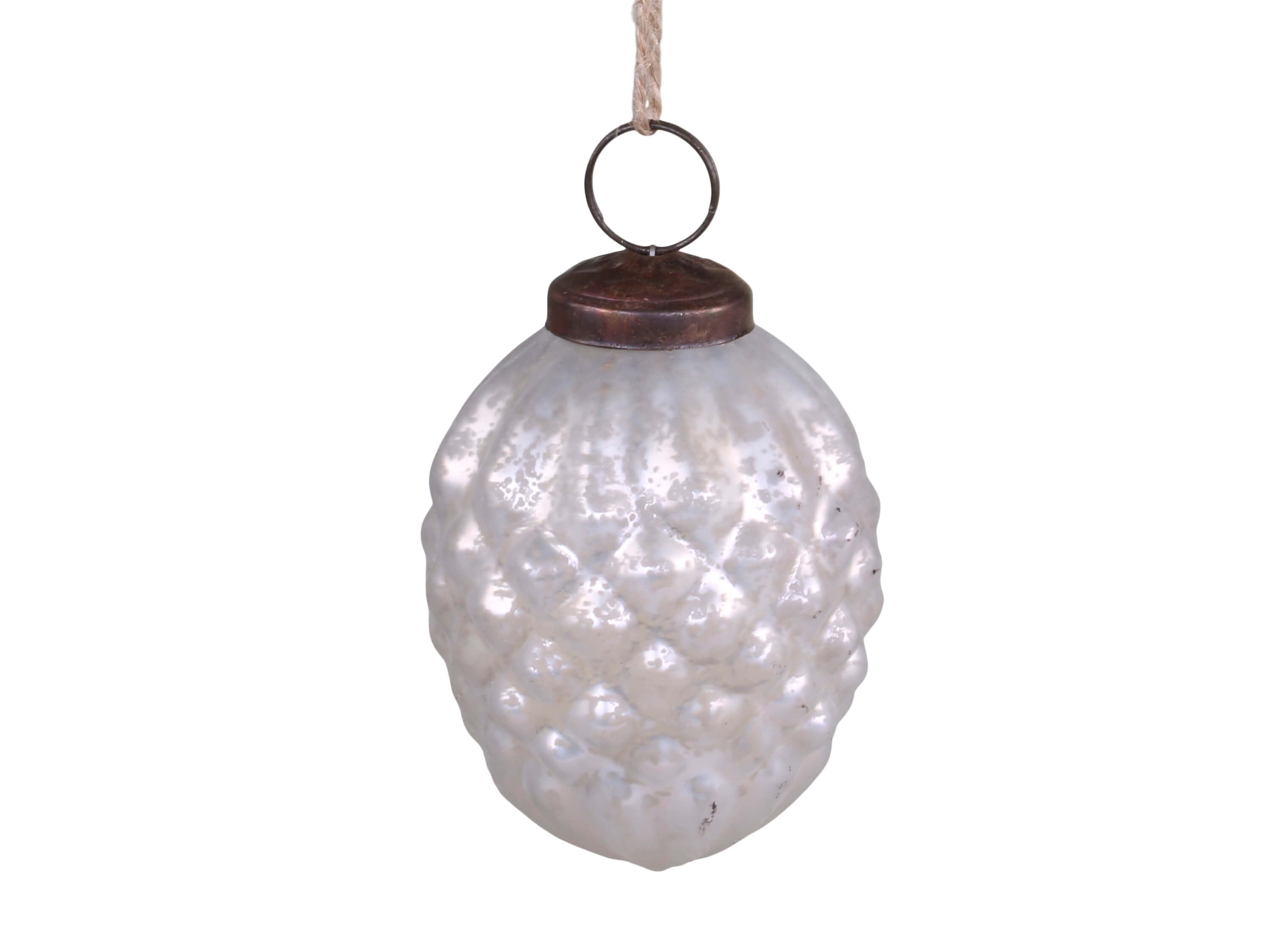 pearl pinecone bauble - Amber + Willow