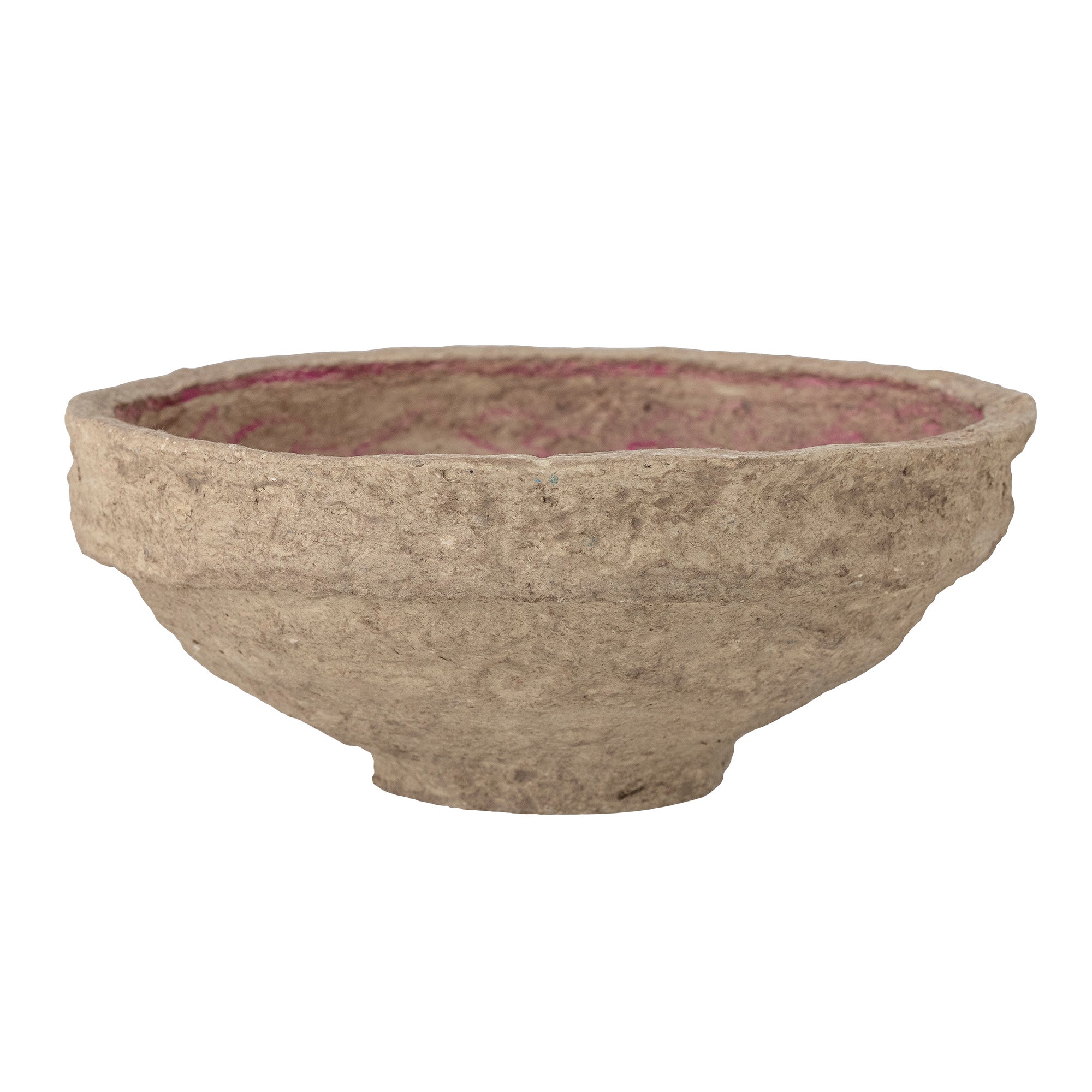 handmade papier-mâché mache bowl