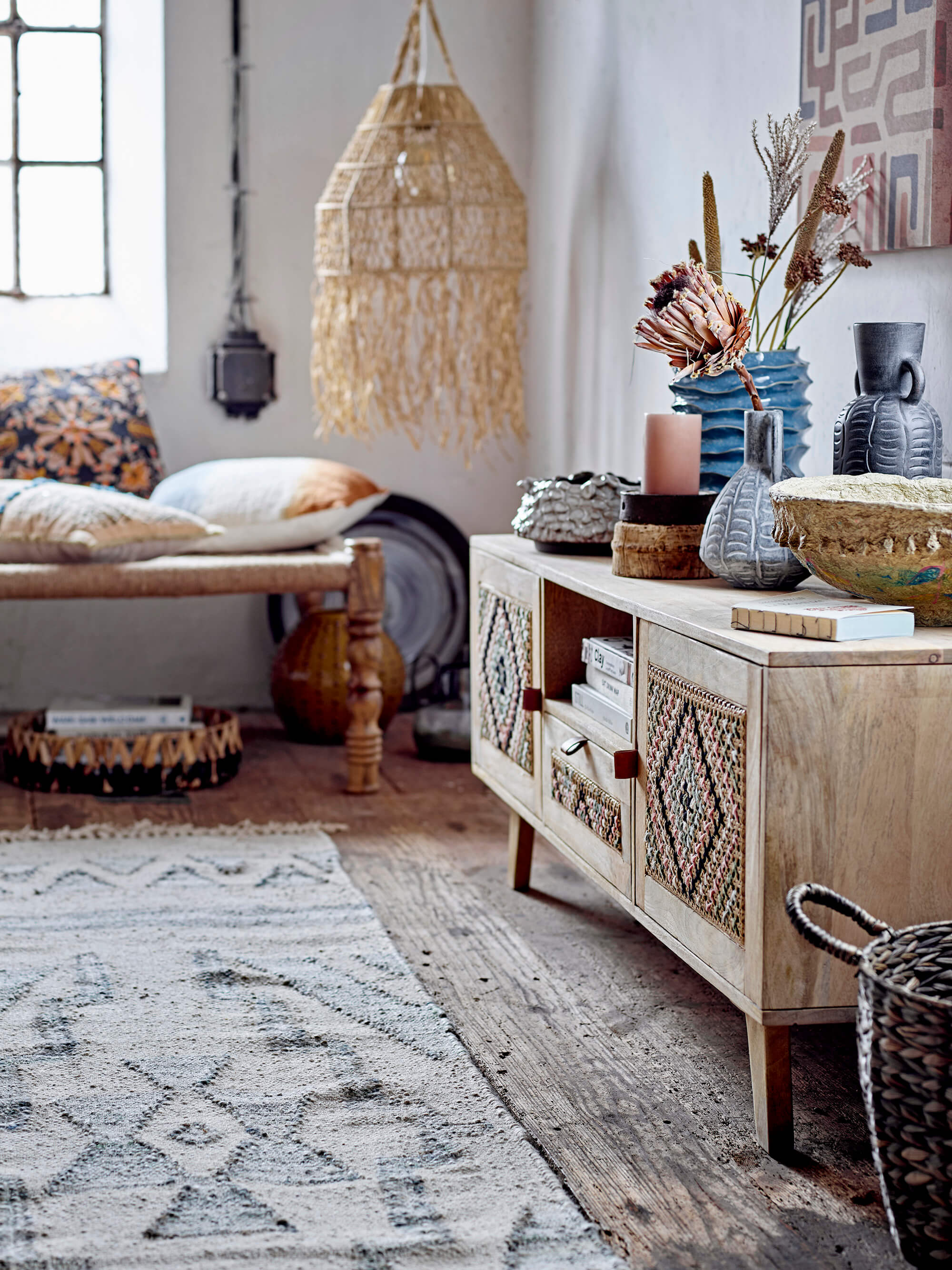 handmade papier-mâché mache bowl