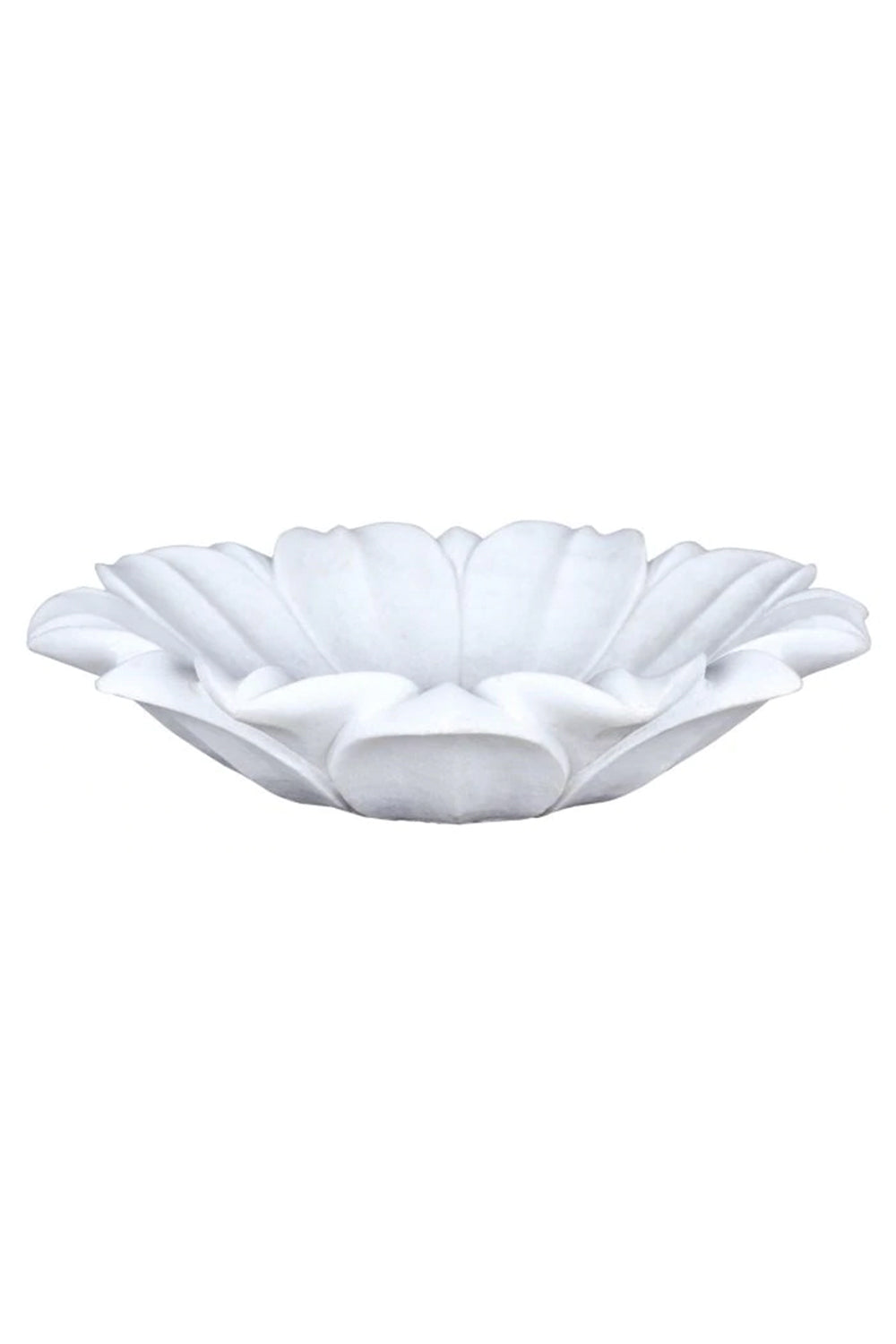 recycled marble flower plate