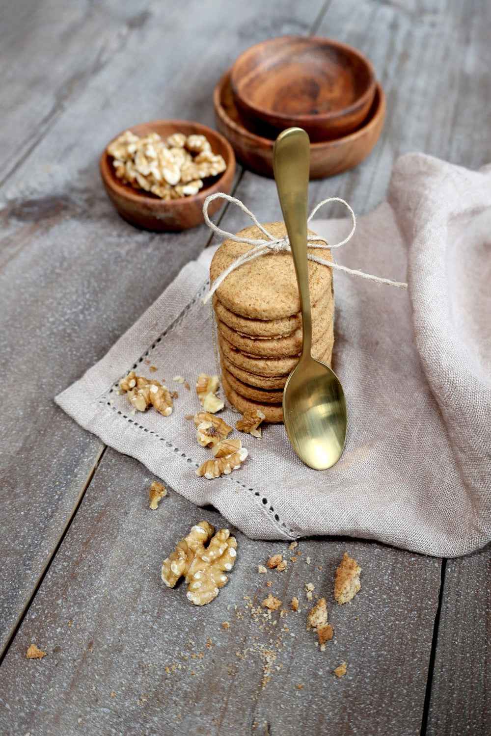 matte gold cutlery, set of four