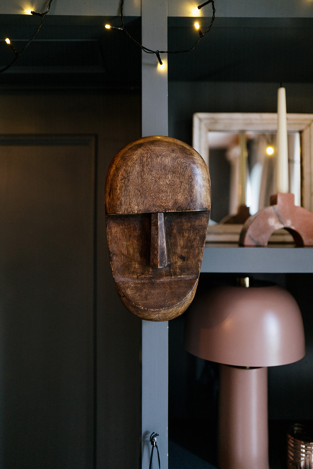 amberandwillowwoodenmask