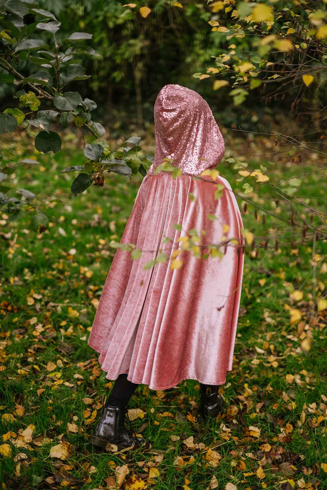 pink velvet magic cape