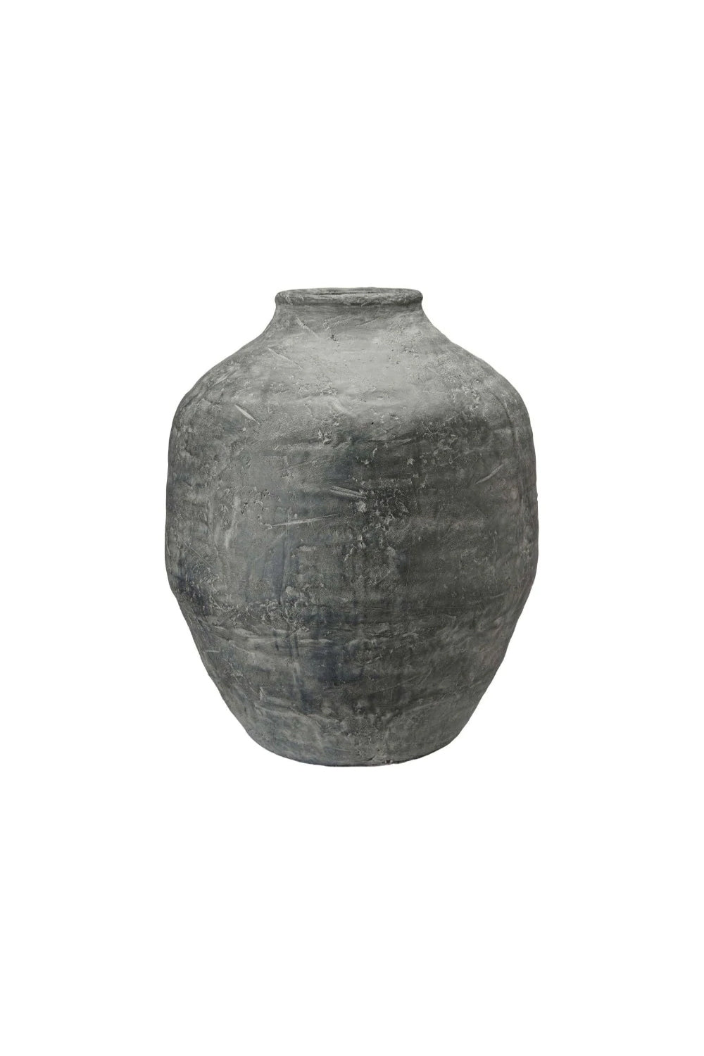 oversized vessel, antique blue black