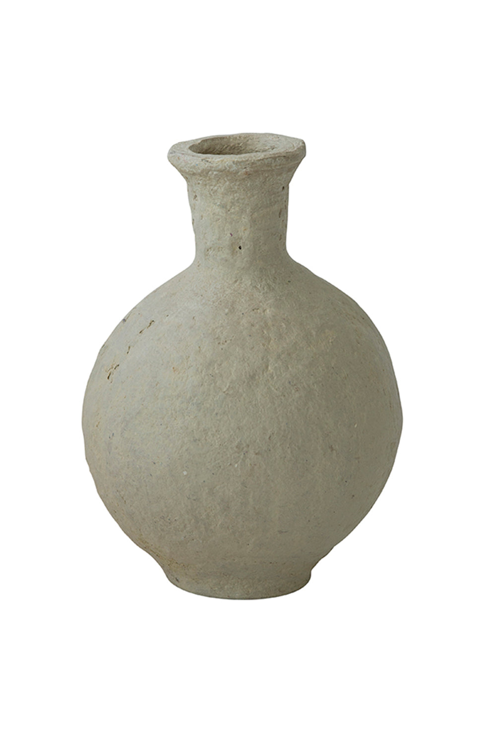 papier-mâché swan neck vase