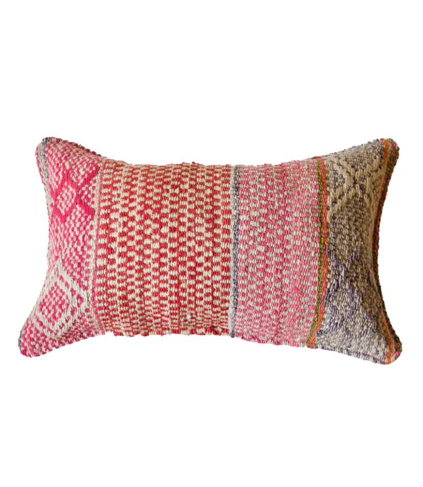 Vintage Peruvian Frazada Cushion Cover