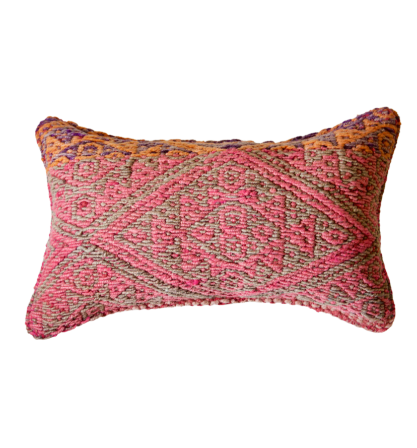 Vintage Peruvian Frazada Cushion Cover
