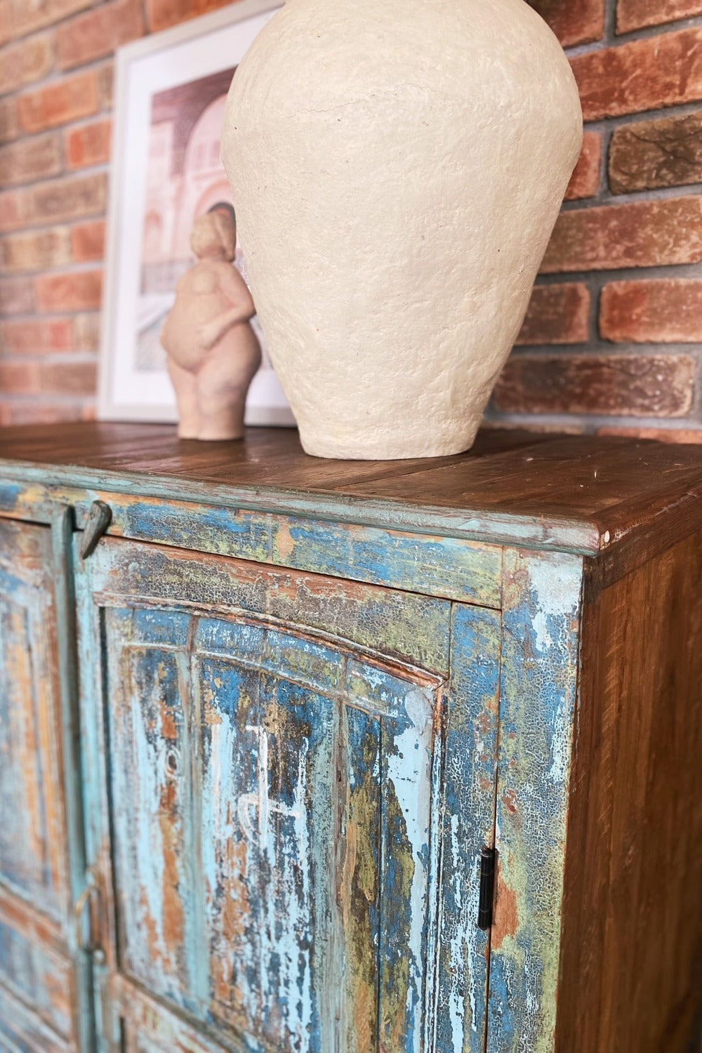 vintage indian cabinet