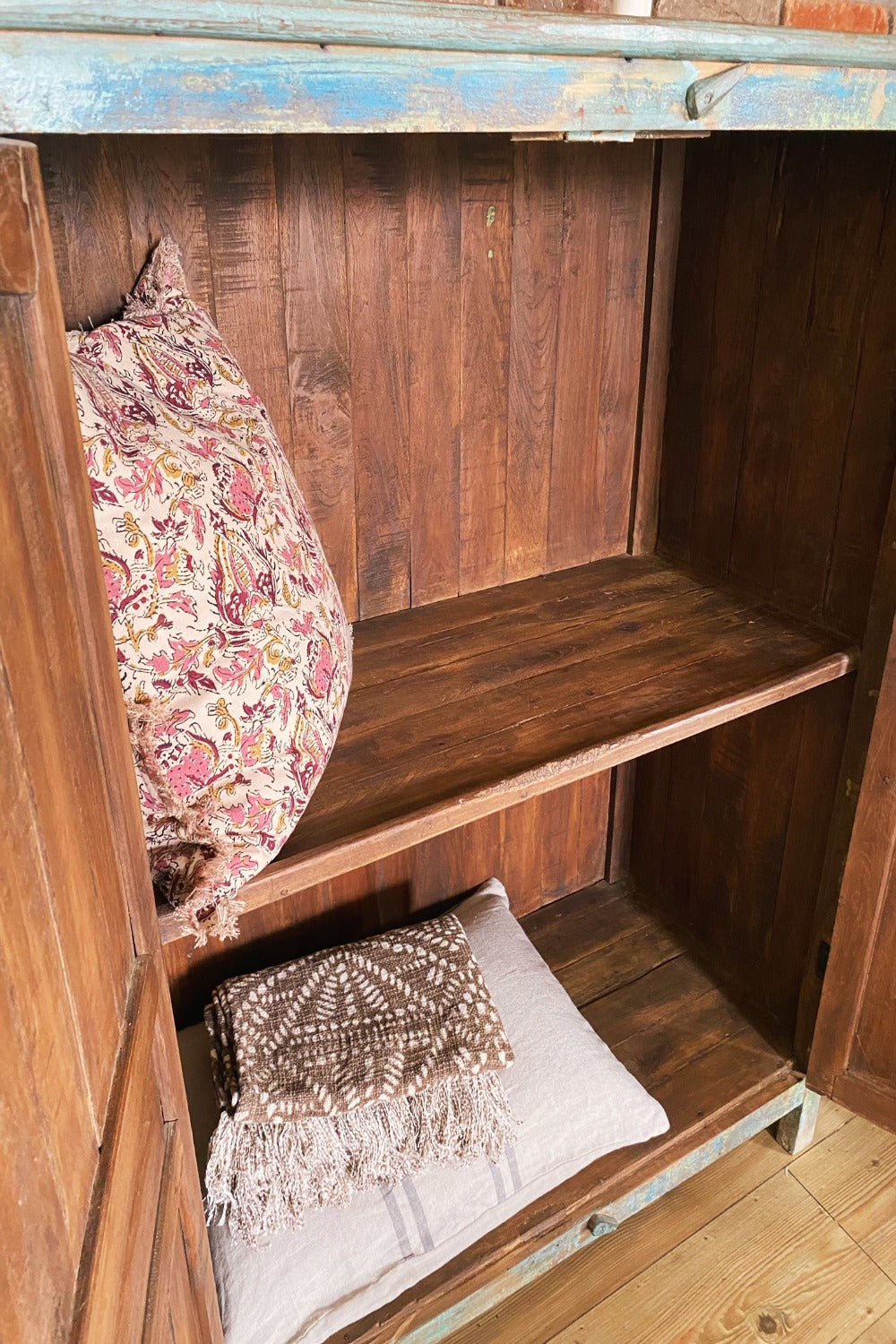 vintage indian cabinet