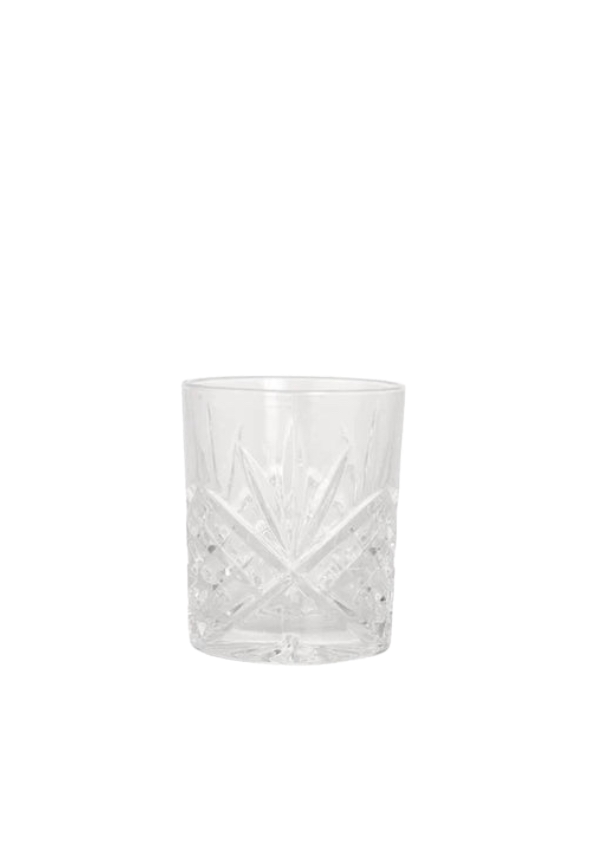 cut glass tumbler