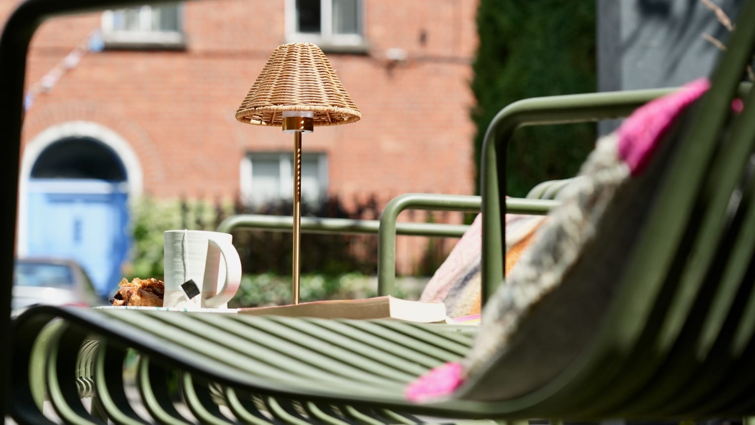 Rattan Cordless Lamp