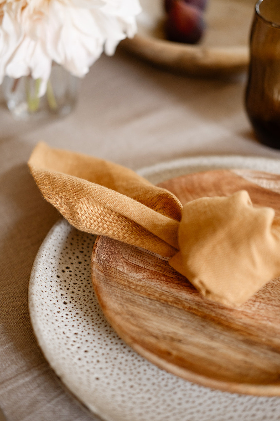 Linen napkins, set of 2