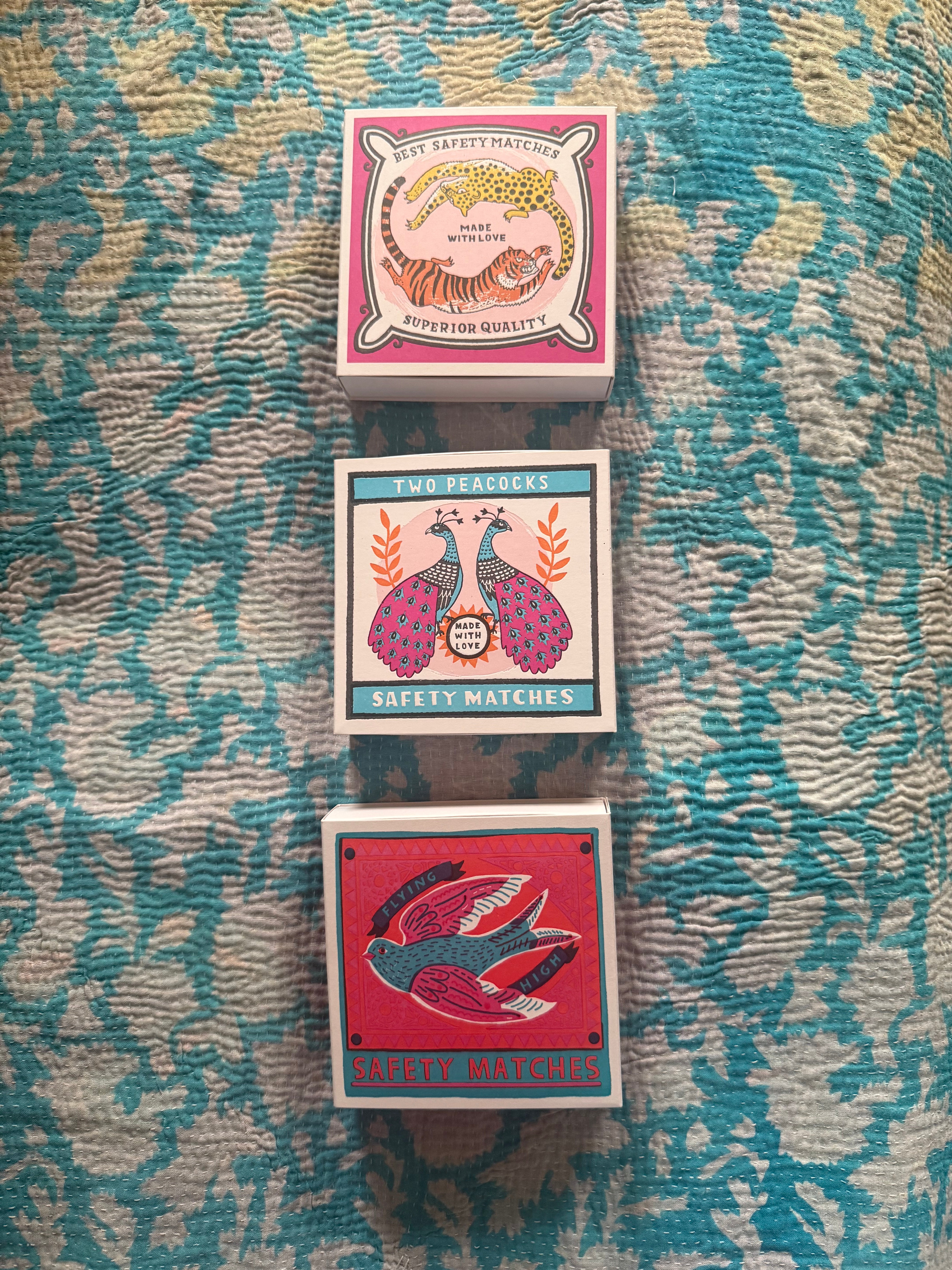 Archivist 'Two Peacocks' Matches