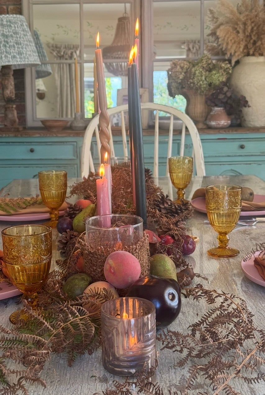 Antique Bronze T Light Holder