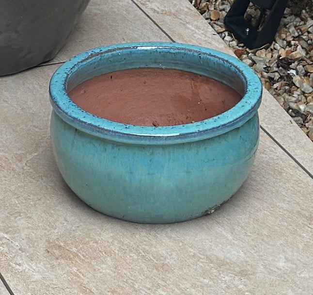 Turquoise pot