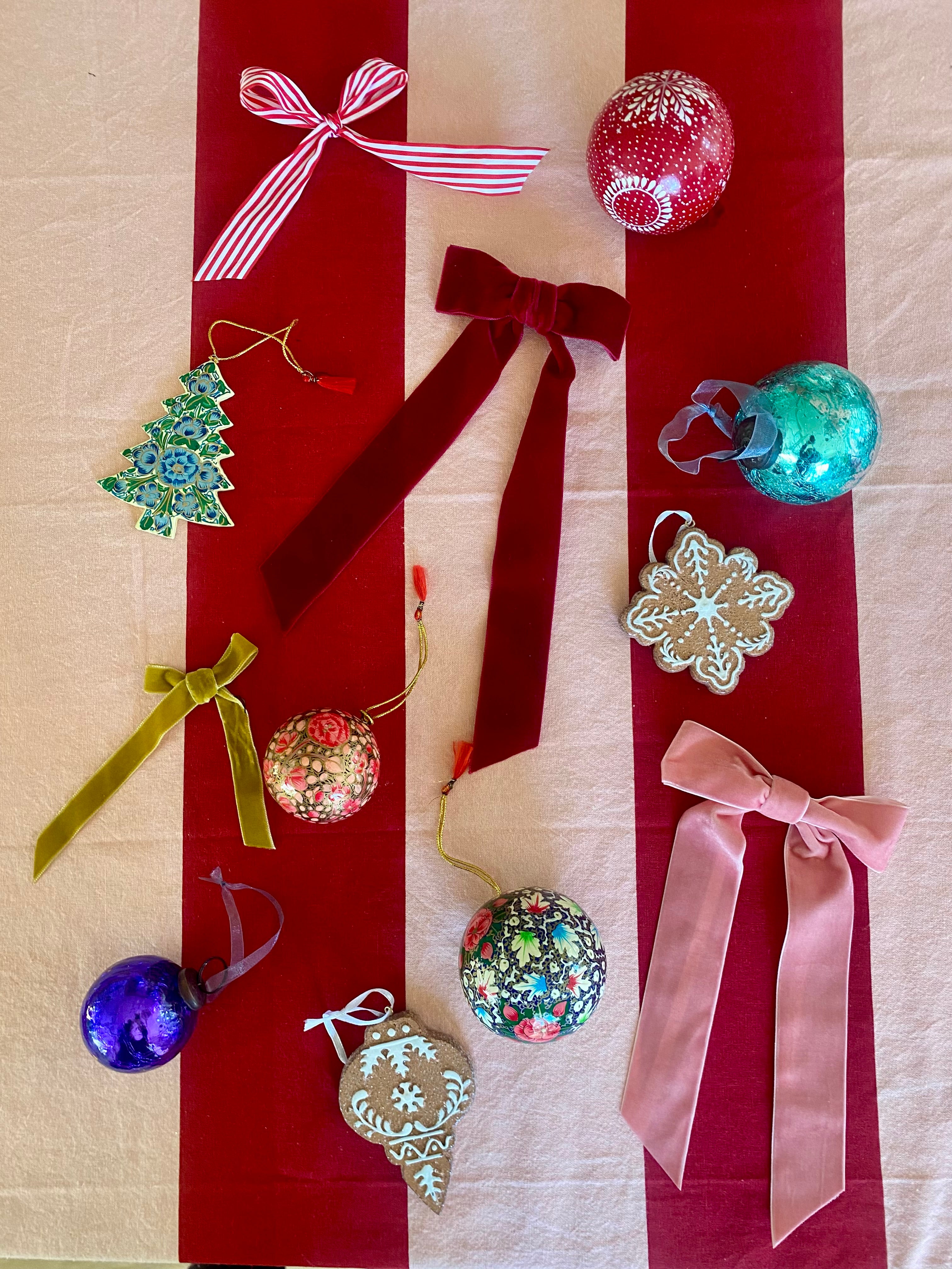 Ginger Bread Cookie Decorations, set of 3