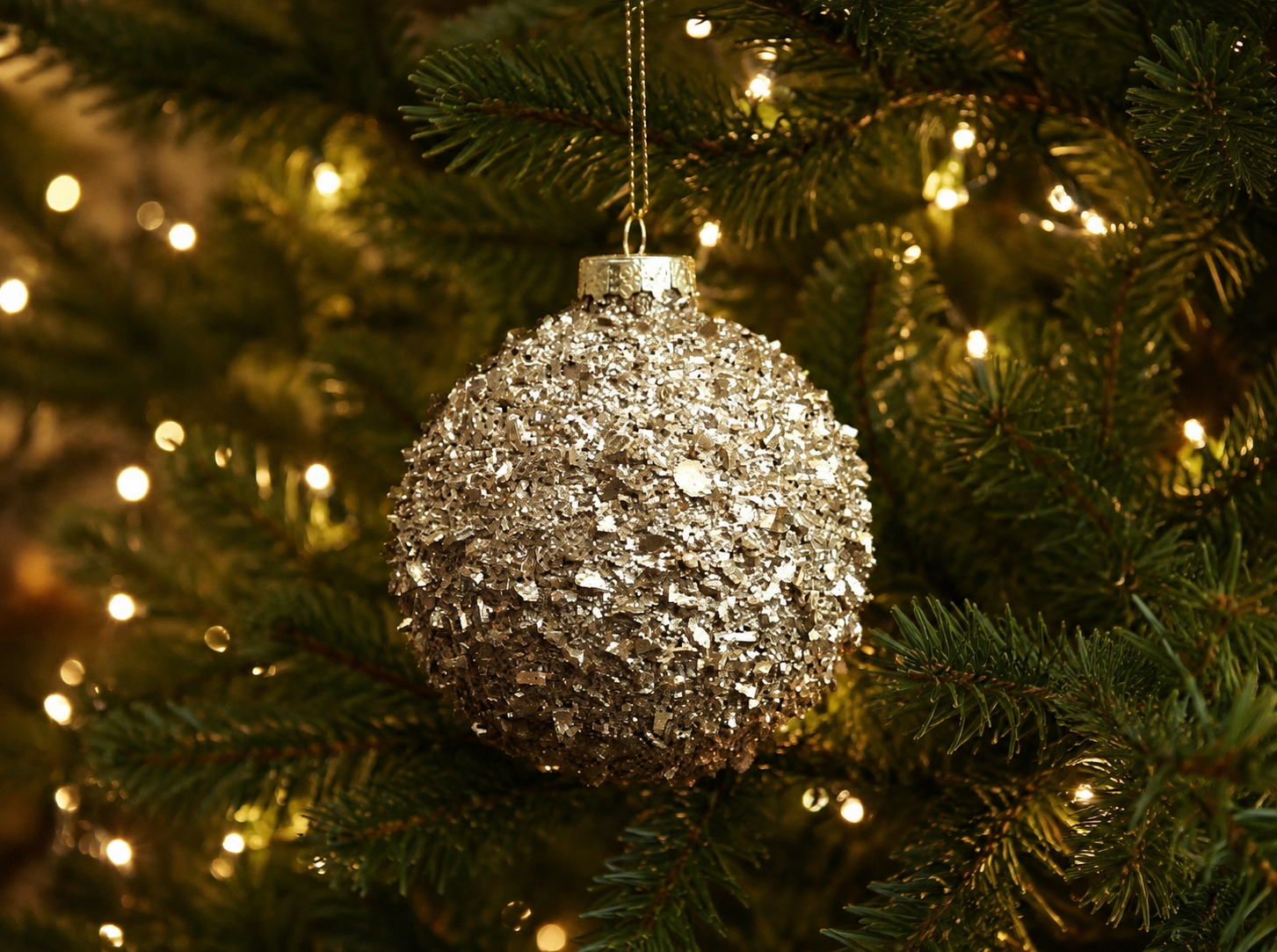 Gold Encrusted Bauble