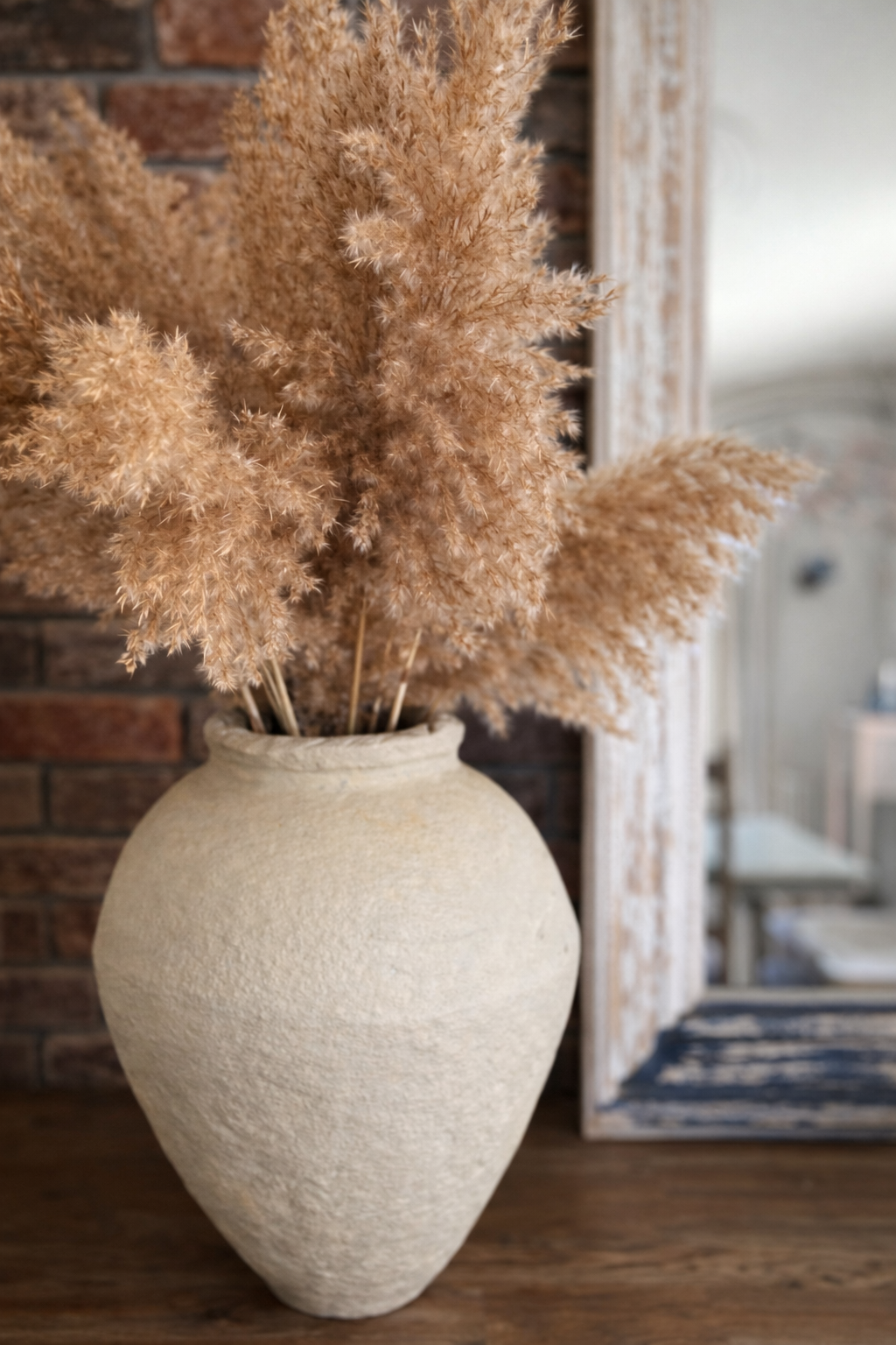 Medium Papier-Mâché Vessel - Amber + Willow