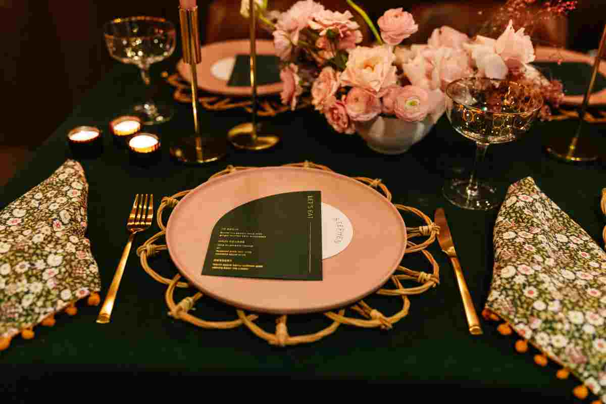 Dusky Pink Stoneware Dinner Plate