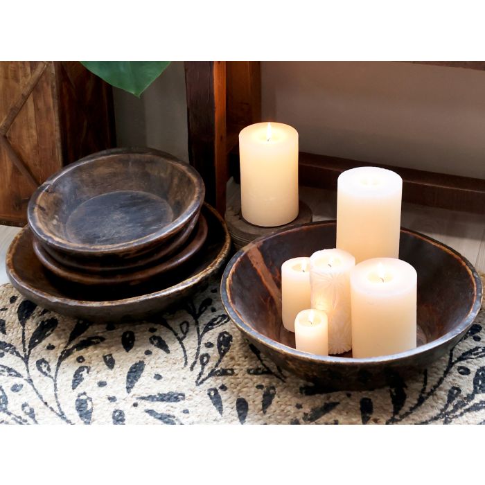 reclaimed wood bowls