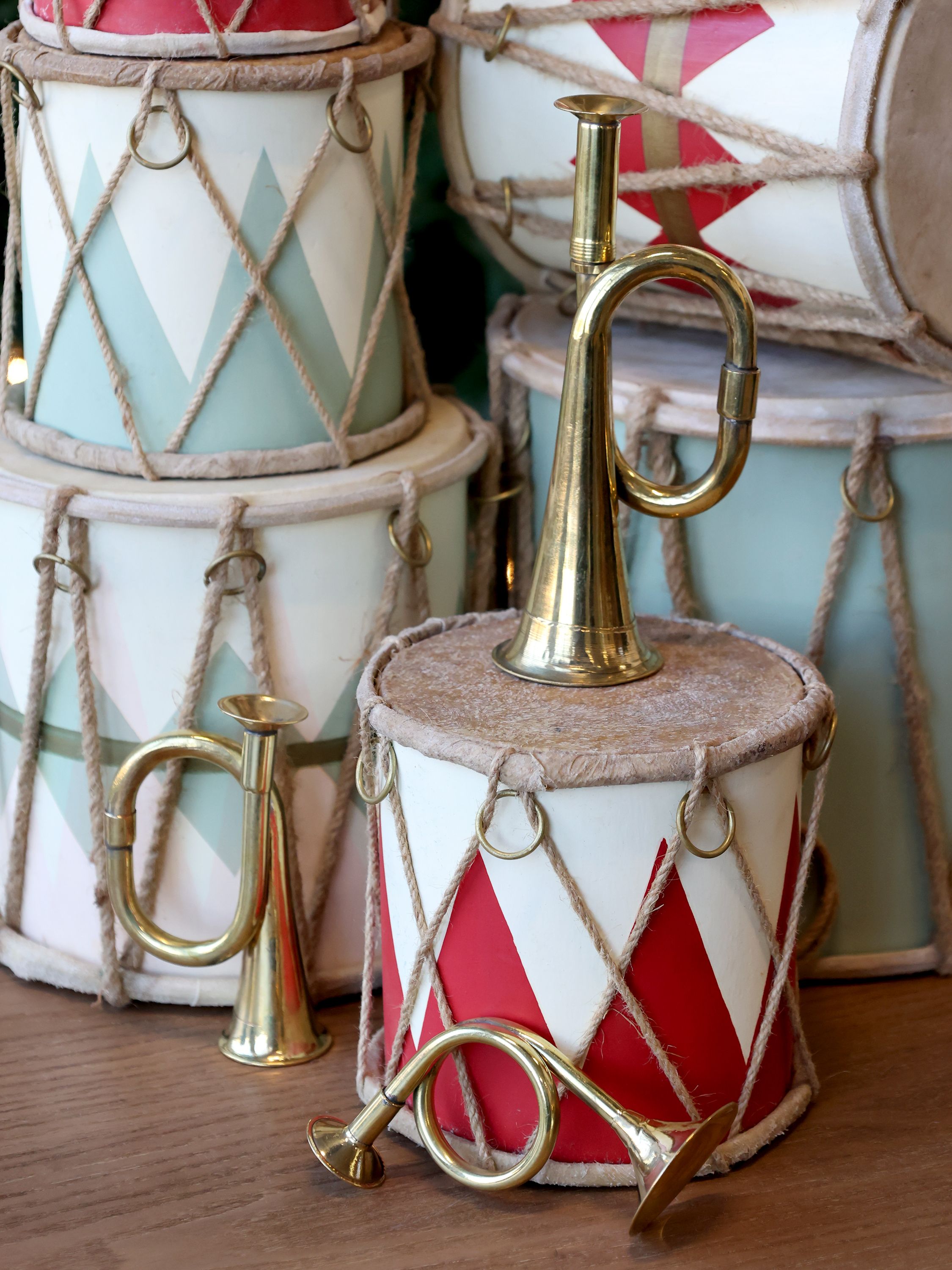 Vintage Drum Decoration