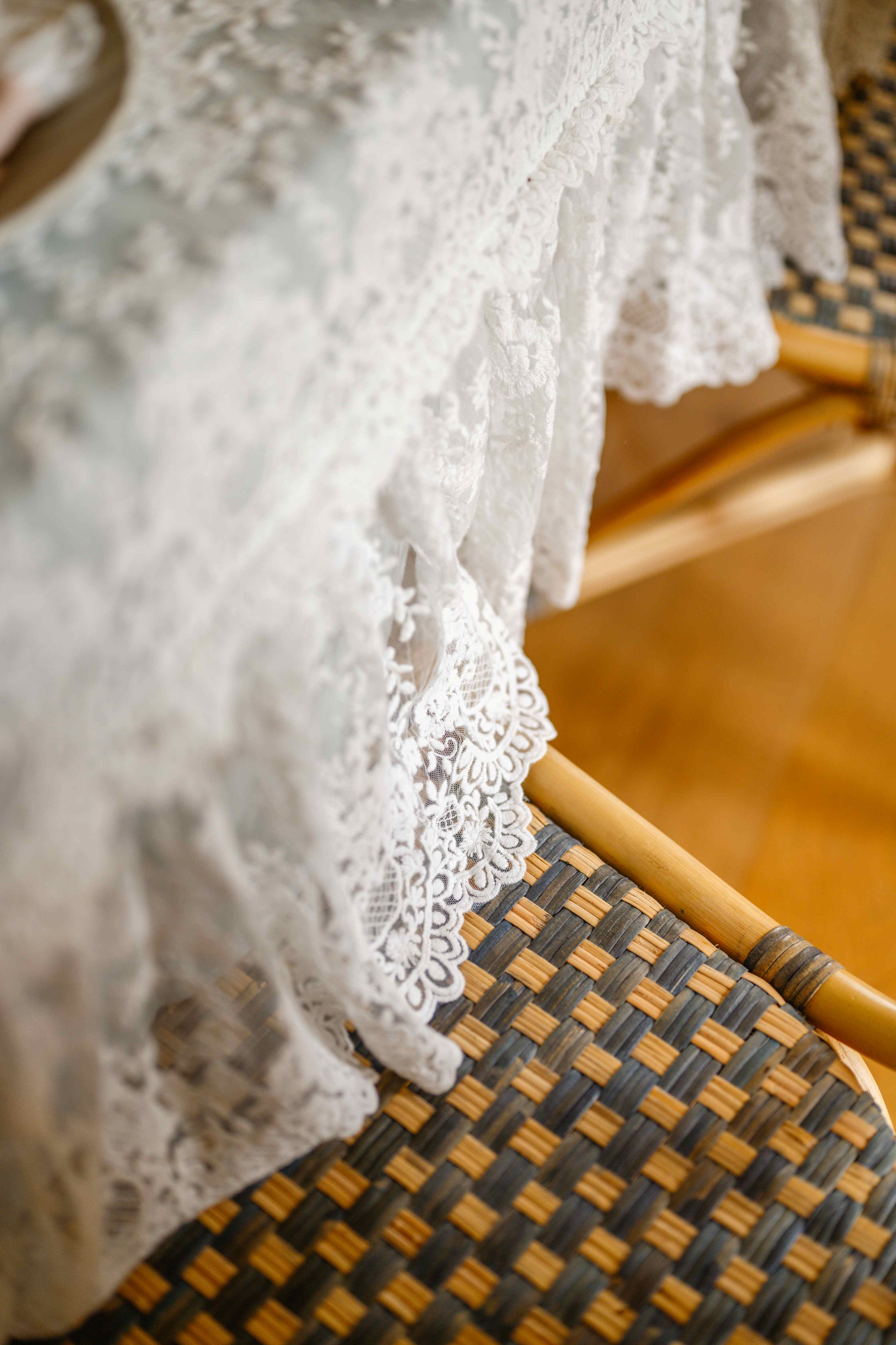 Italian lace tablecloth