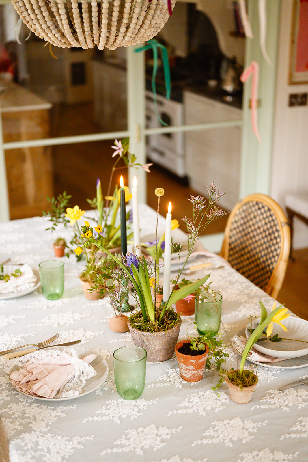 Vintage Terracotta Pots, Set of 3