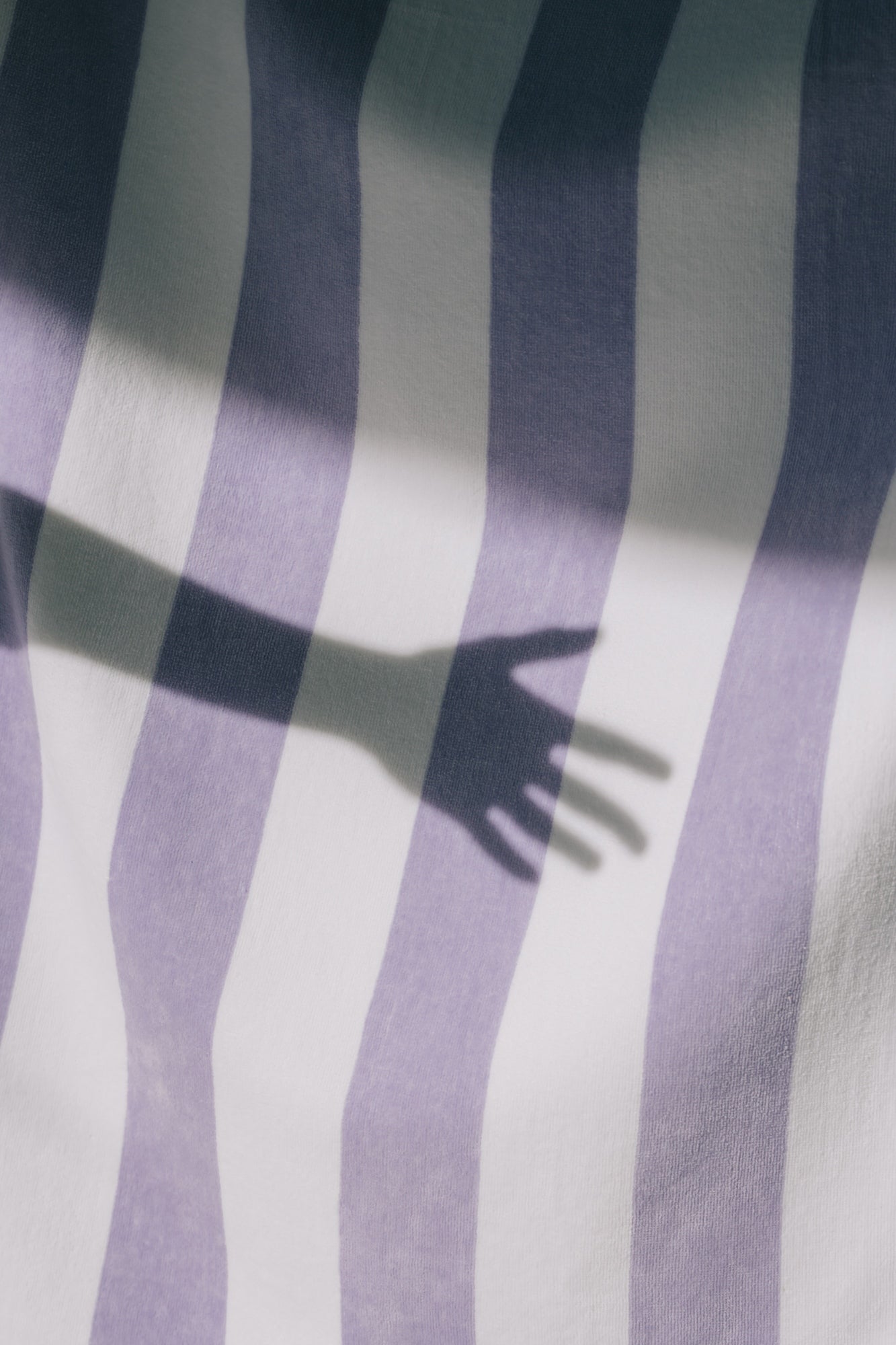 retro stripe beach towel