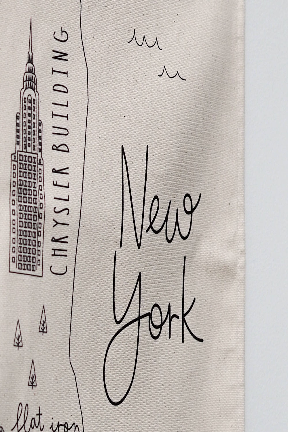 new york wall hanging